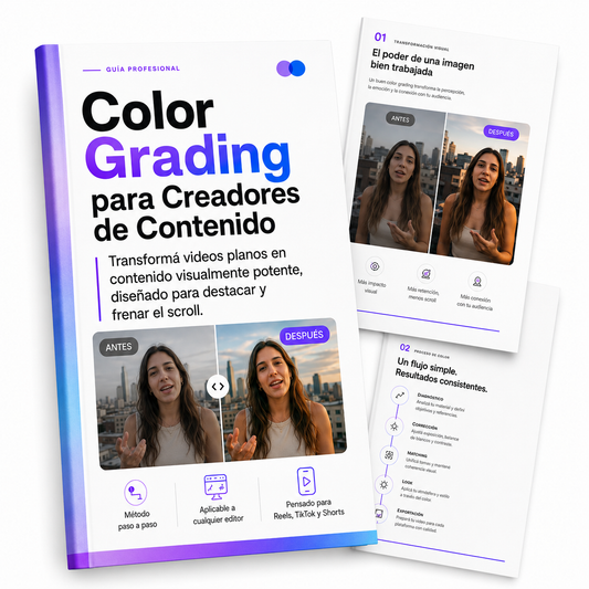Color Grading para Creadores de Contenido